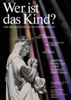 Konzertplakat: Wer ist das Kind?